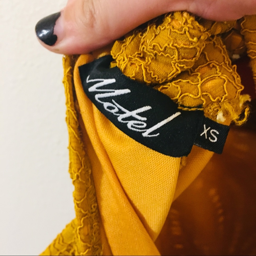 Rare motel Luella babydoll dress - Picture 5 of 6